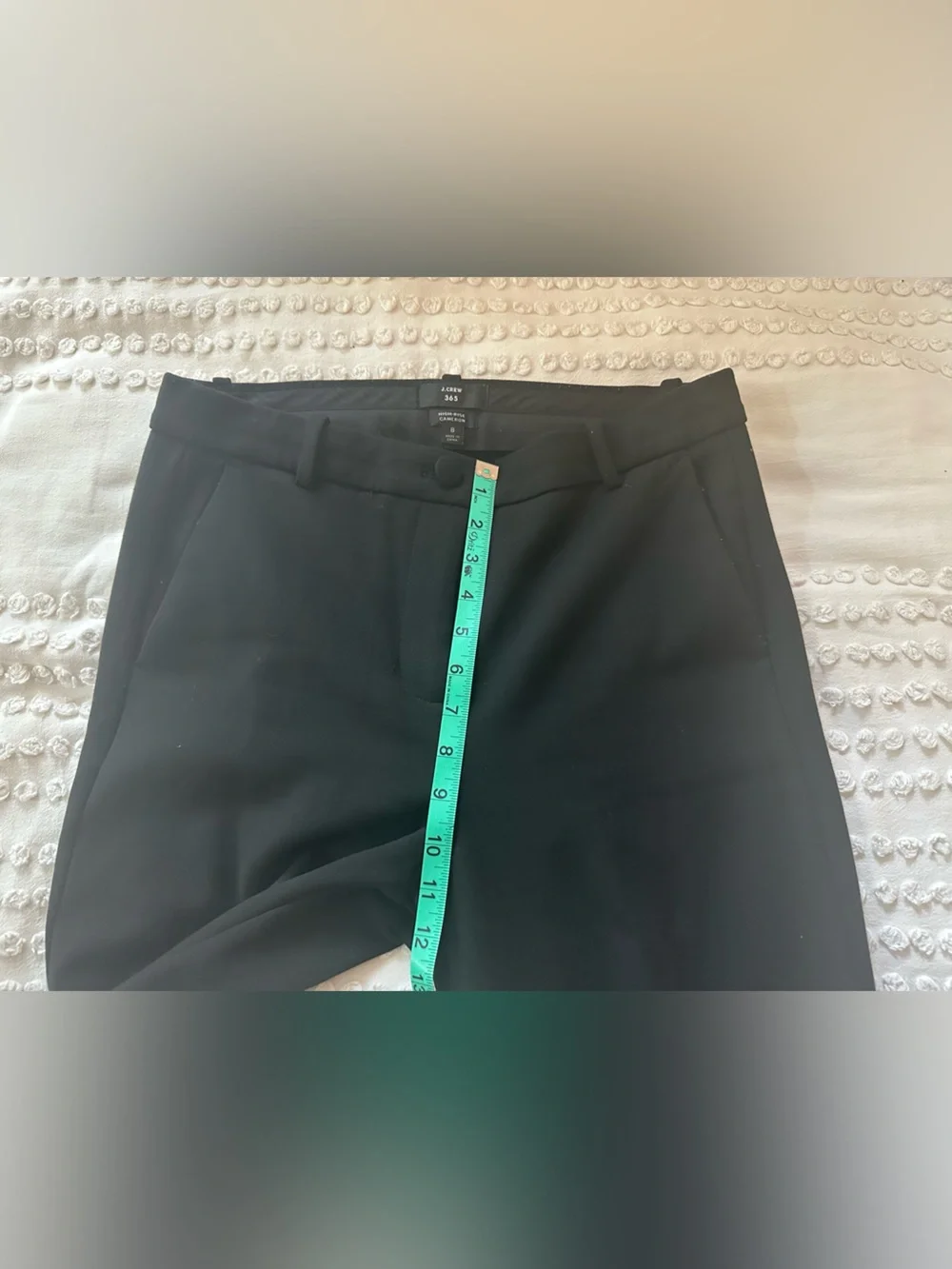 J. Crew Hi-Rise Cameron Pant Black